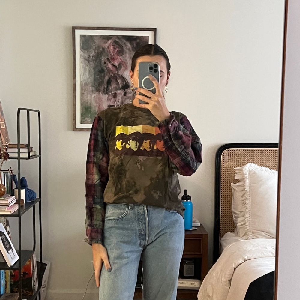 Vintage Beatles long sleeve graphic tshirt